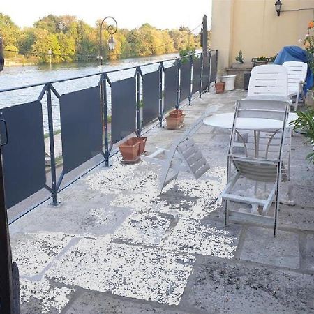 Grand 2P Terrasse Bord De Seine Apartment Mantes-la-Jolie Bagian luar foto